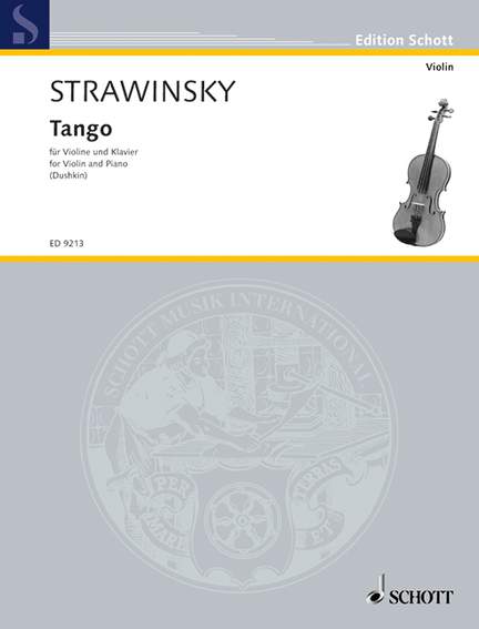 Stravinsky, Igor: Tango
