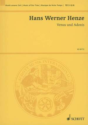 Henze, Hans Werner: Venus und Adonis
