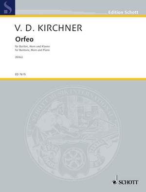Kirchner, Volker David: Orfeo