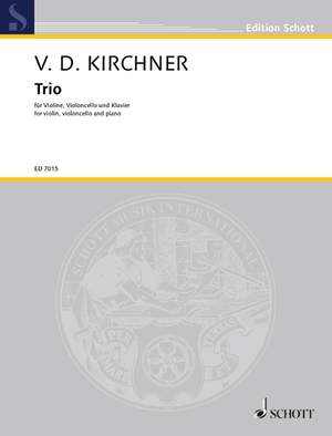Kirchner, Volker David: Piano Trio