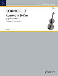 Korngold, Erich Wolfgang: Concerto in D major op. 35