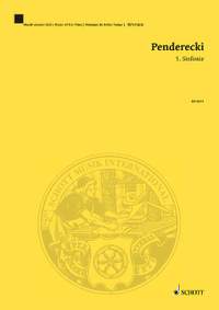 Penderecki, Krzysztof: 1. Symphony