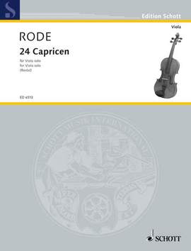 Rode, Jacques Pierre Joseph: 24 Caprices