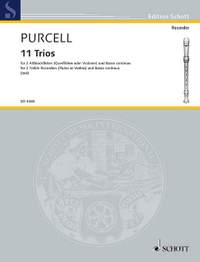 Purcell, Henry: 11 Trios
