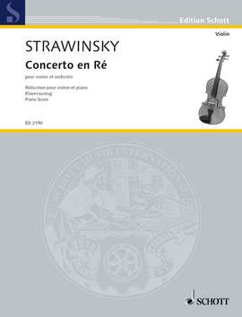 Stravinsky, Igor: Concerto en ré - Concerto in D