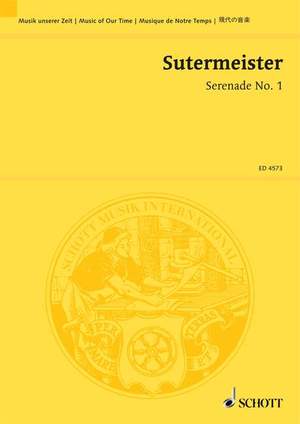 Sutermeister, Heinrich: Serenade No. 1