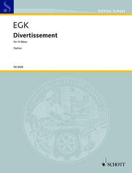 Egk, Werner: Divertissement