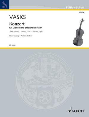 Vasks, Pēteris: Concerto no. 1