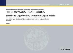 Praetorius, Hieronymus: Complete Organ Works Band 3