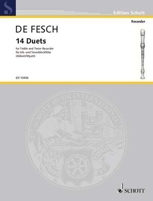 Fesch, Willem de: 14 Duets