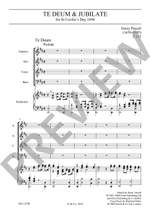 Purcell, Henry: Te Deum and Jubilate in D major Z 232 Z 232 Product Image