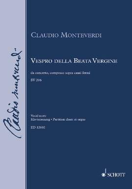 Monteverdi, Claudio: Vespro della Beata Vergine SV 206 SV 206