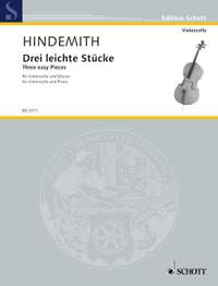 Hindemith, Paul: Three easy Pieces