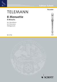 Telemann, Georg Philipp: 8 Menuets
