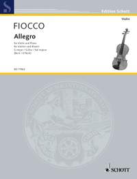 Fiocco, Joseph-Hector: Allegro G Major