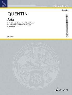 Quentin, Louis: Aria