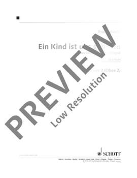 Moeckl, F: Ein Kind ist uns geboren