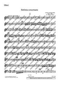 Bach, J C: Sinfonia concertante A-Dur A major