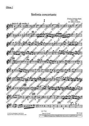 Bach, Johann Christian: Sinfonia concertante A major