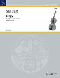 Seiber, Mátyás: Elegy