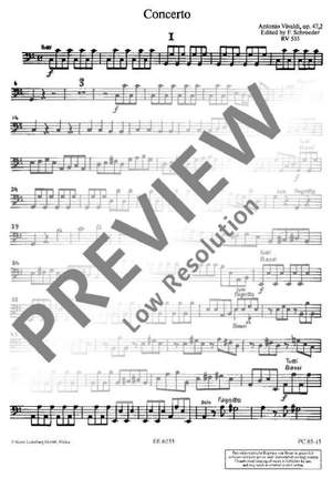 Vivaldi, Antonio: Concerto grosso C major op. 47/2 RV 533/PV 76