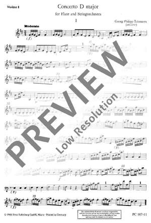 Telemann, Georg Philipp: Concerto D major