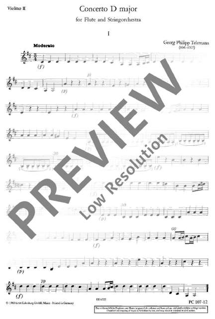 Telemann: Concerto D major