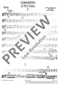 Telemann, Georg Philipp: Concerto A major