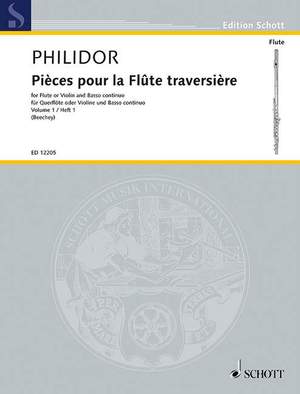 Philidor, François: Pièces pour la Flûte traversière