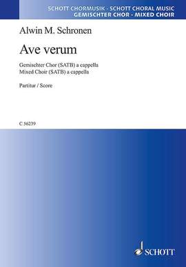 Schronen, Alwin Michael: Ave verum