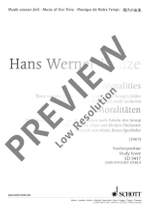 Henze, Hans Werner: Moralities Product Image