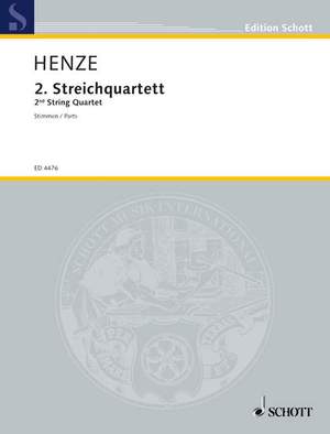 Henze, Hans Werner: 2. String Quartet