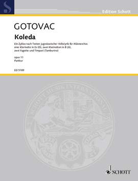 Gotovac, Jakov: Koleda op. 11