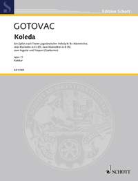 Gotovac, Jakov: Koleda op. 11