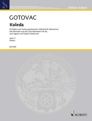 Gotovac, Jakov: Koleda op. 11