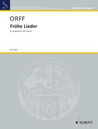 Orff, Carl: Frühe Lieder