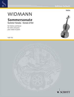 Widmann, Joerg: Summer Sonata