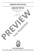 Schumann, Robert: Requiem op. 148 Product Image