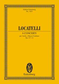 Locatelli, Pietro Antonio: 6 Concerti Band 2 op. 4/7-12
