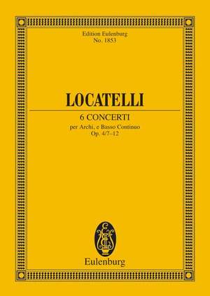 Locatelli, Pietro Antonio: 6 Concerti Band 2 op. 4/7-12