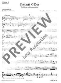 Schroeter, Johann Samuel: Concerto C Major op. 3/3