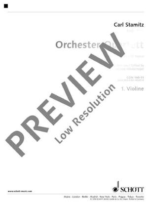 Stamitz, Carl Philipp: Orchestra-Quartet