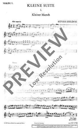 Szelényi, István: Little Suite