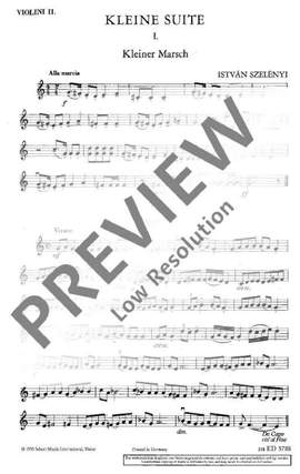 Szelényi, István: Little Suite