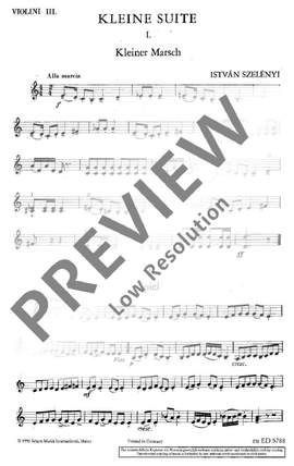 Szelényi, István: Little Suite