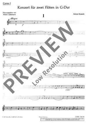 Stamitz, Anton: Concerto G major