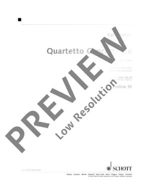 Stamitz, Carl Philipp: Quartet concertante G Major