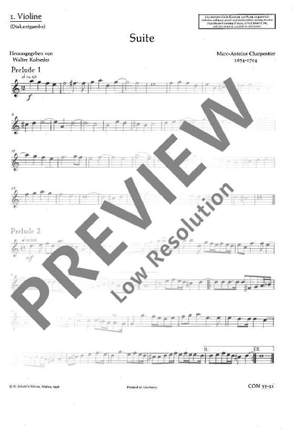 Charpentier, Marc-Antoine: Suite D Minor
