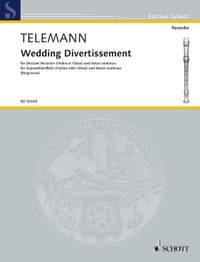 Telemann, Georg Philipp: Wedding Divertissement
