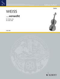 Weiss, Harald: …verweht
